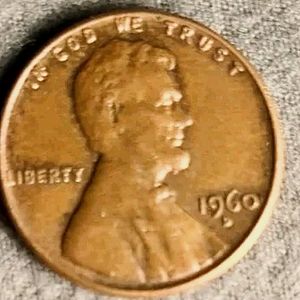 1960-D 1C Large Date Lincoln Cent